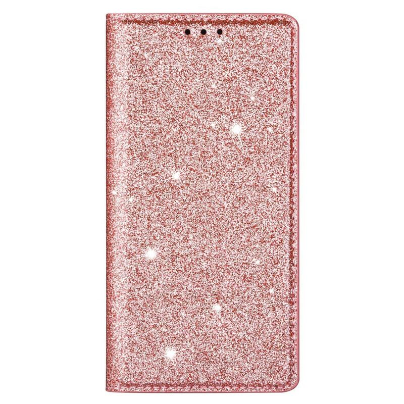 Capa De Celular Para Huawei P40 Lite Flip Estilo De Lantejoulas