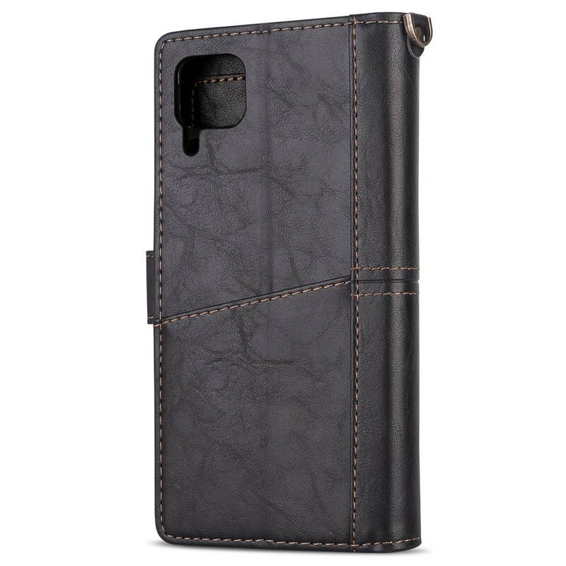 Capa Flip Para Huawei P40 Lite Fecho Retrô E Fenda Traseira