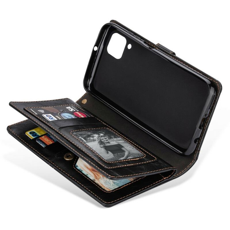 Capa Flip Para Huawei P40 Lite Fecho Retrô E Fenda Traseira