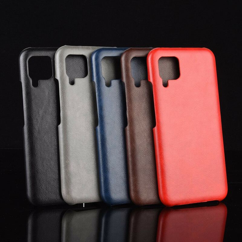 Capa Para Huawei P40 Lite Efeito Couro De Desempenho Lichia