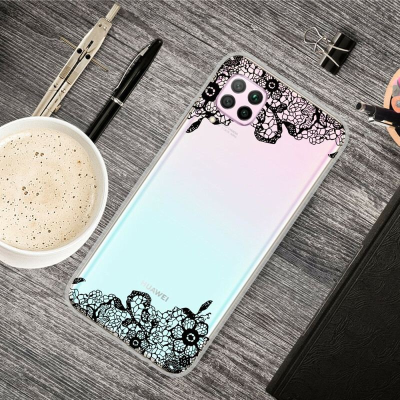 Capa Para Huawei P40 Lite Renda Fina