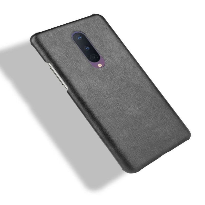 Capa Para OnePlus 8 Efeito Couro De Desempenho Lichia