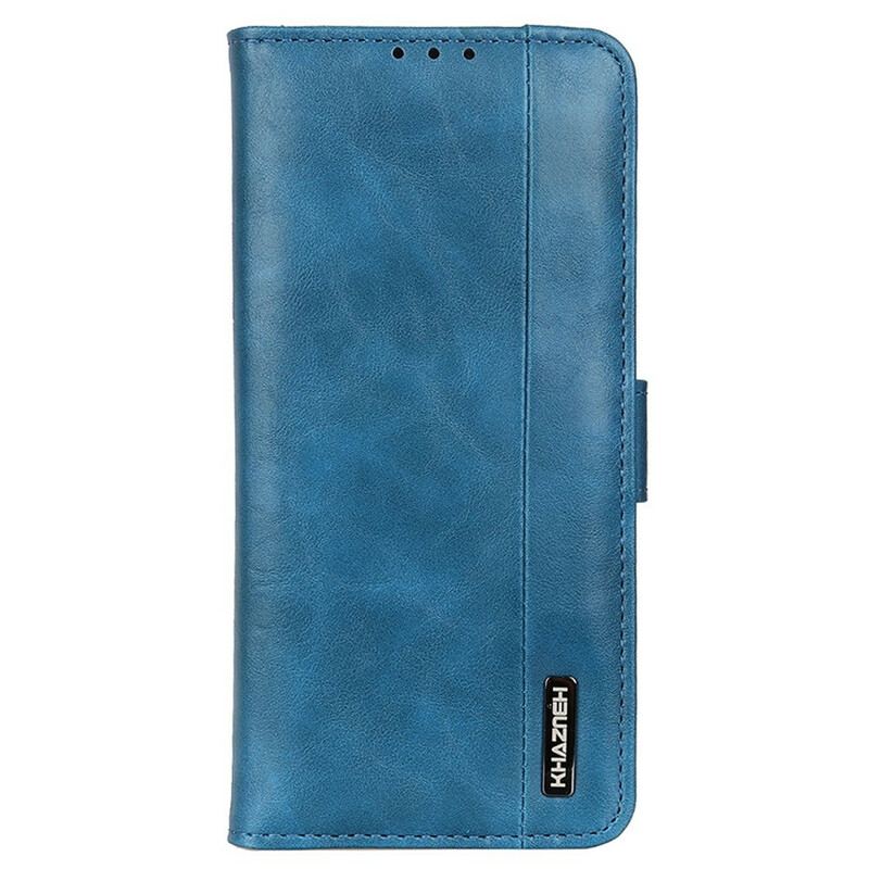 Capa Flip Para iPhone 13 Pro Khazneh Elegância Estilo Couro