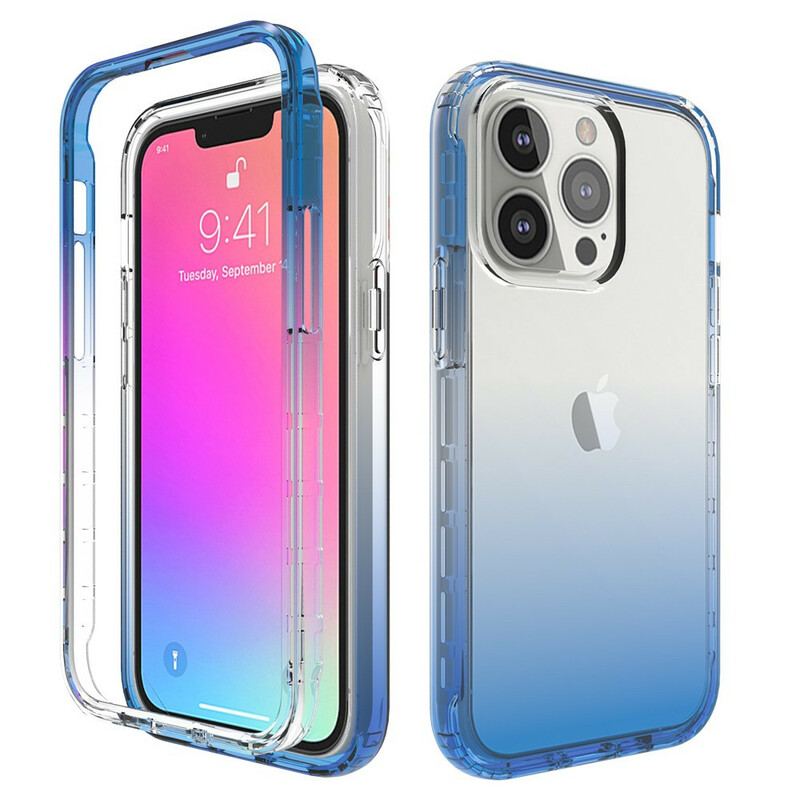 Capa Para iPhone 13 Pro Cor Gradiente