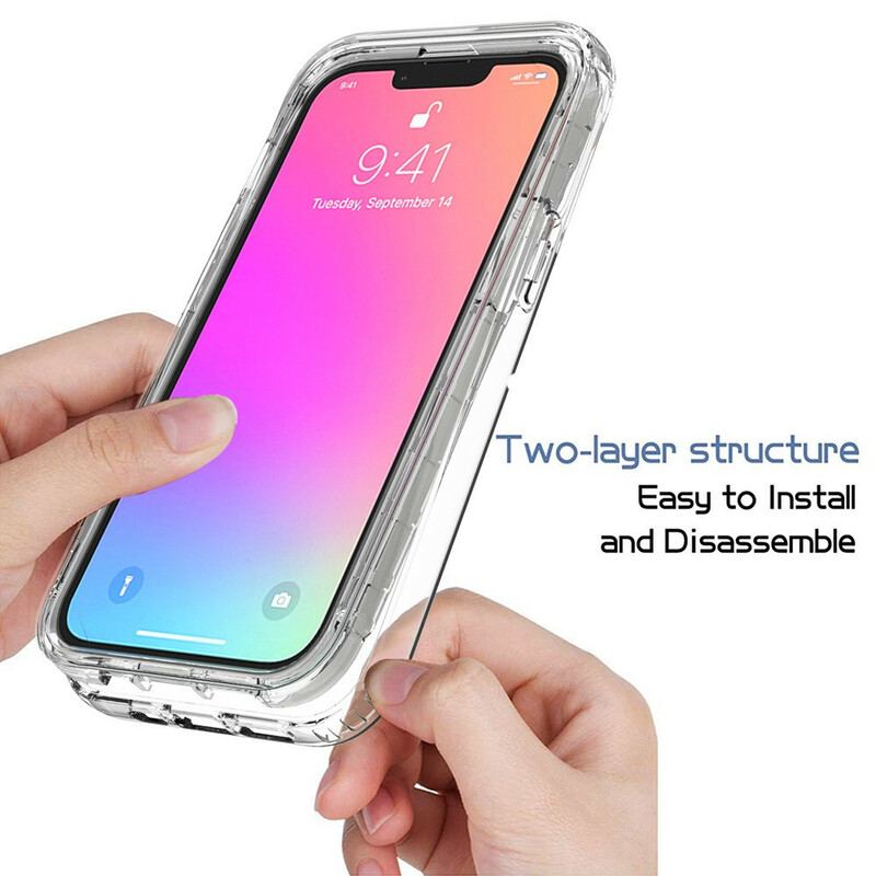 Capa Para iPhone 13 Pro Cor Gradiente