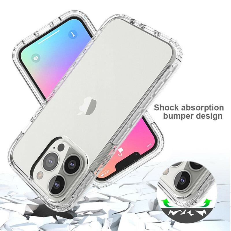 Capa Para iPhone 13 Pro Cor Gradiente