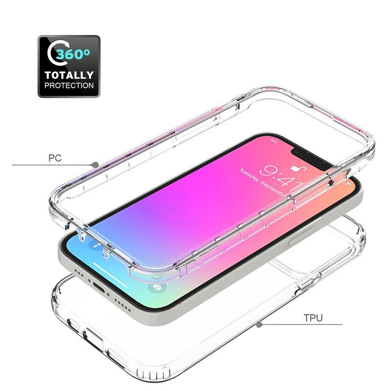 Capa Para iPhone 13 Pro Cor Gradiente