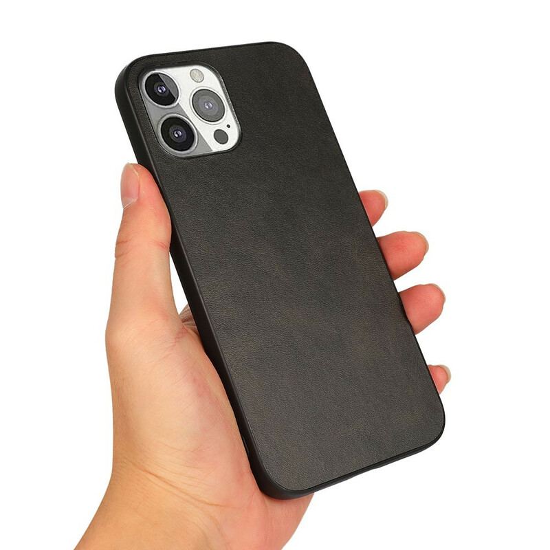 Capa Para iPhone 13 Pro Efeito De Couro De Aparência Refinada