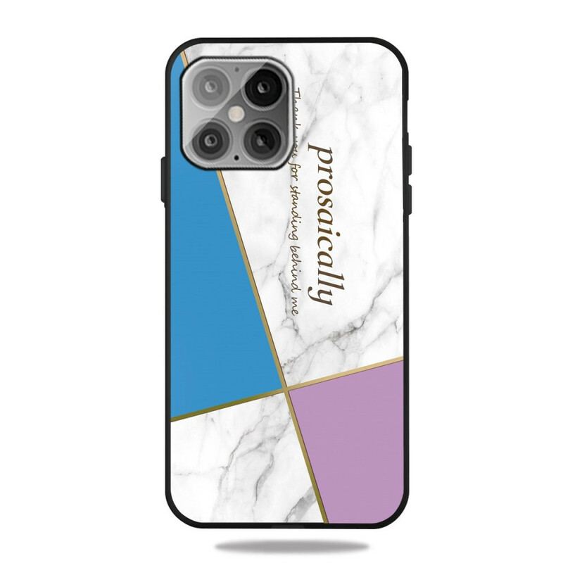 Capa Para iPhone 13 Pro Mármore Estilizado