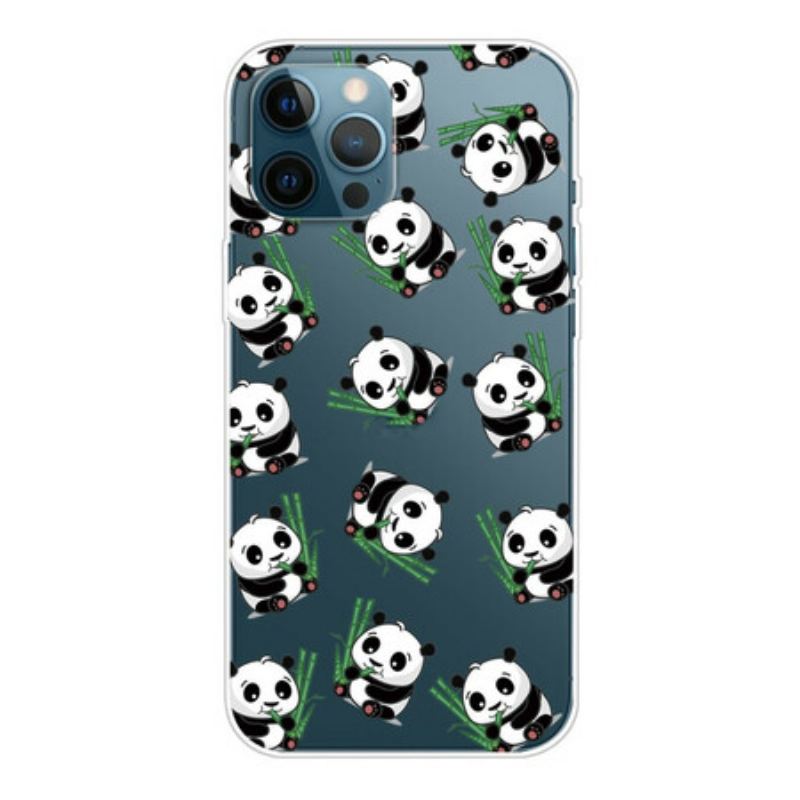 Capa Para iPhone 13 Pro Pequenos Pandas