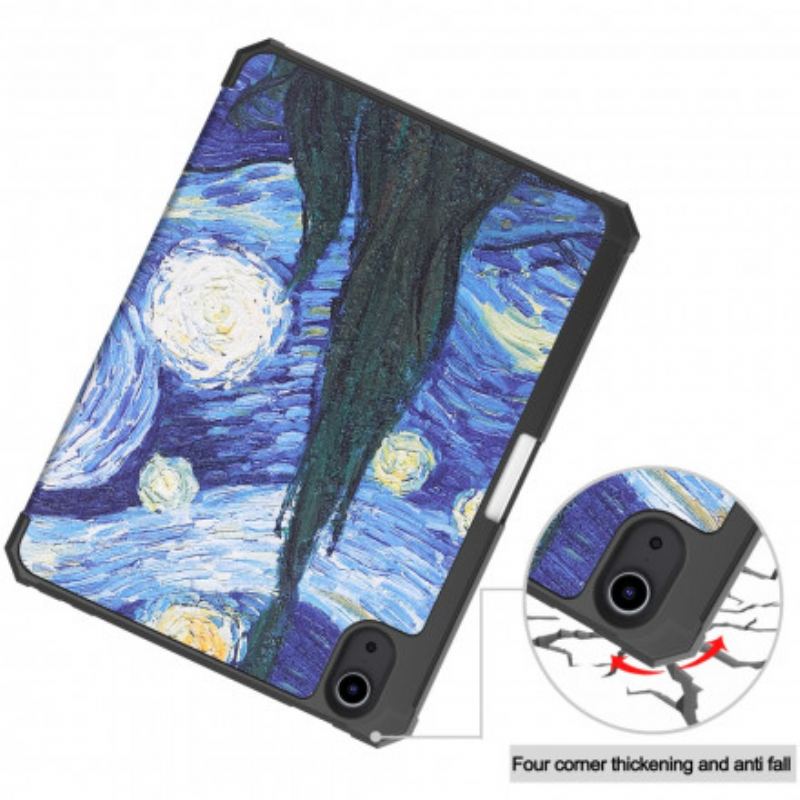 Capa De Celular Para iPad Mini 6 (2021) Porta Caneta Noite Estrelada