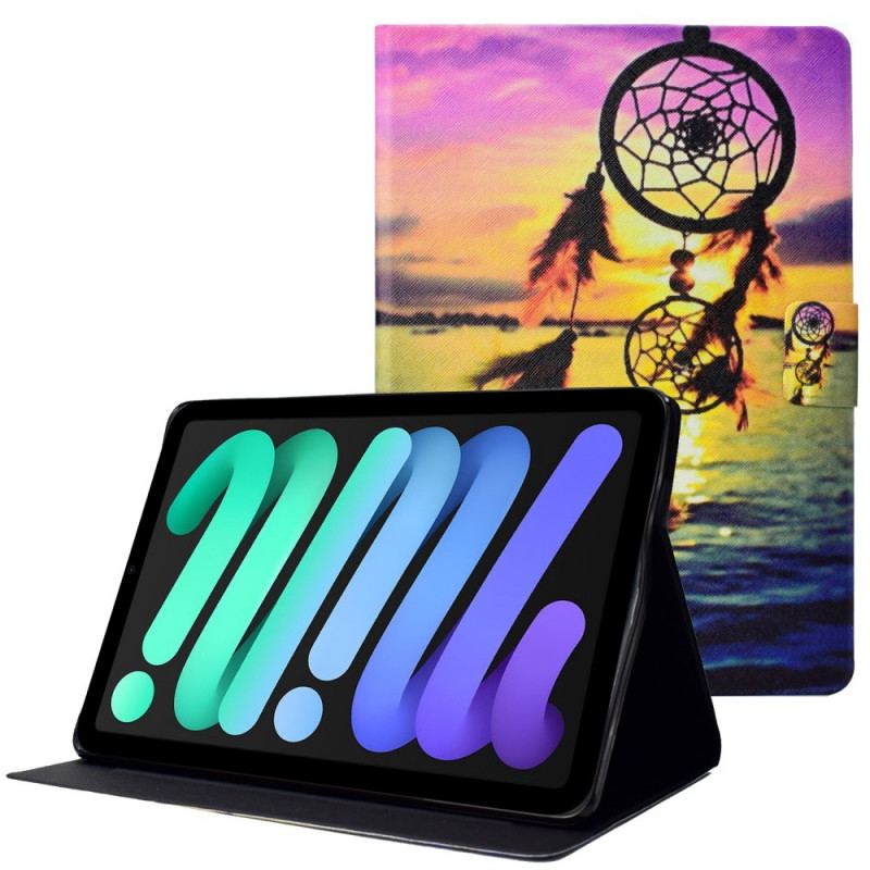 Capa De Couro Para iPad Mini 6 (2021) Pegue O Pôr Do Sol Dos Sonhos