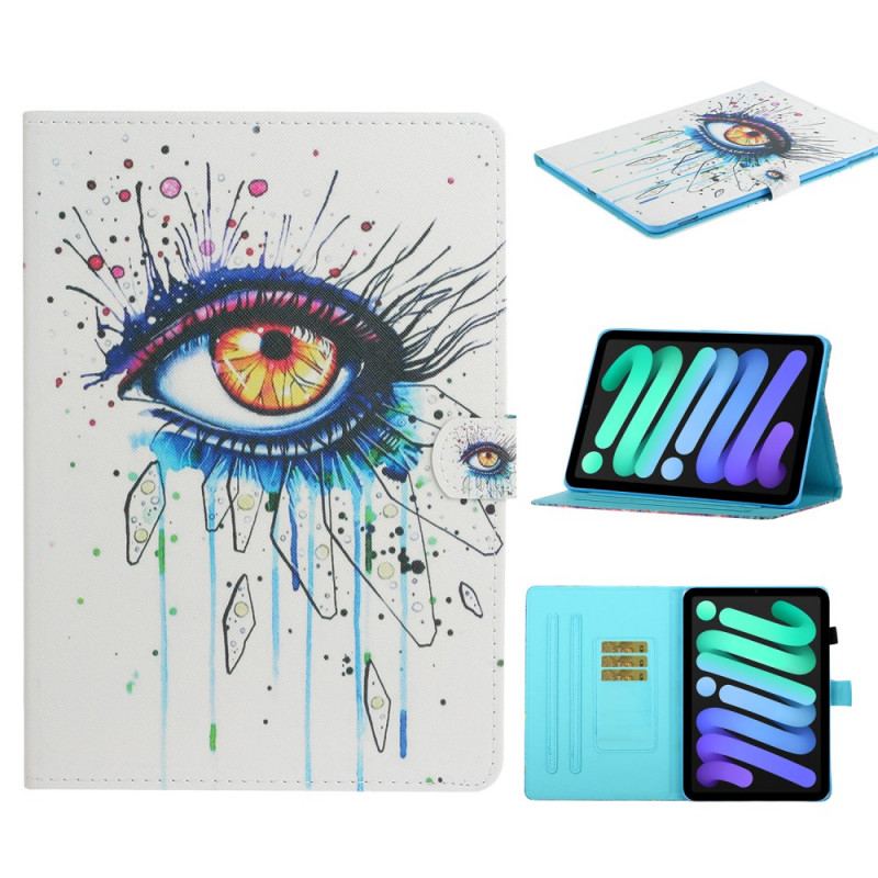 Capa Em Pele Para iPad Mini 6 (2021) Arte