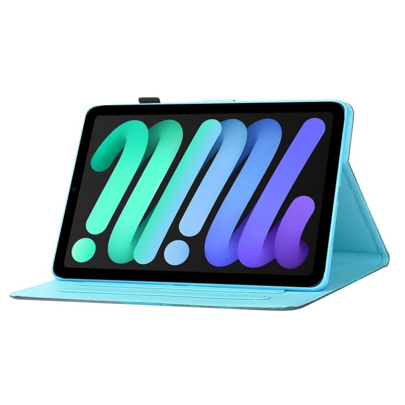 Capa Flip Para iPad Mini 6 (2021) Estilo De Mármore