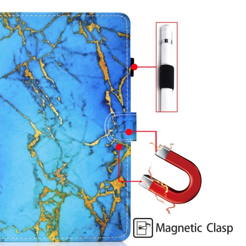 Capa Flip Para iPad Mini 6 (2021) Estilo De Mármore