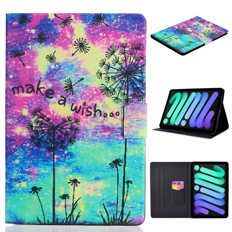 Capa Flip Para iPad Mini 6 (2021) Faça Um Desejo