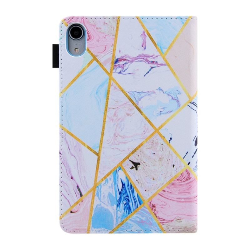 Capa Flip Para iPad Mini 6 (2021) Geometria De Mármore