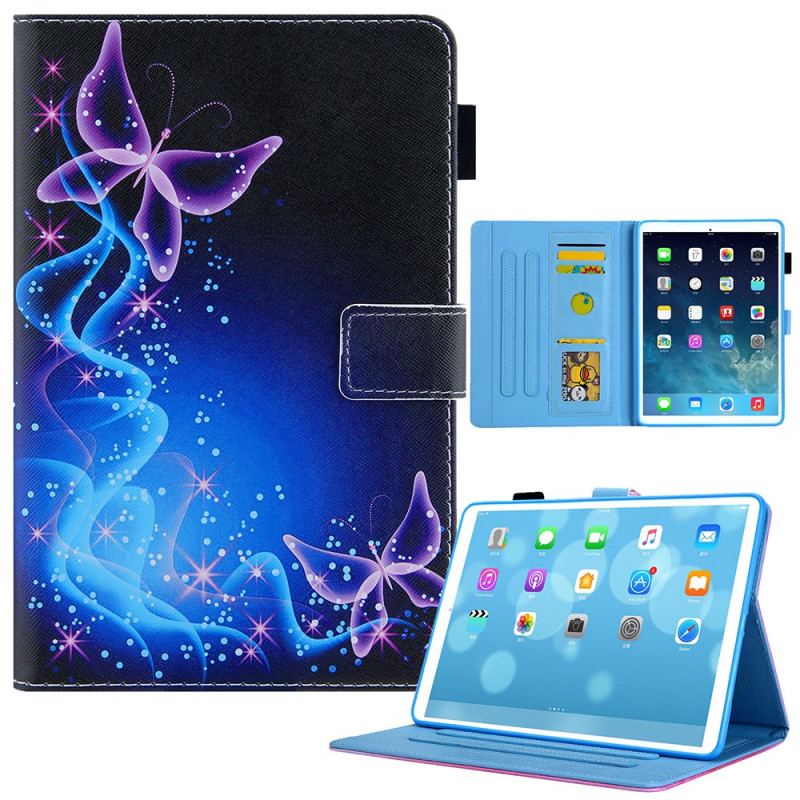 Capa Flip Para iPad Mini 6 (2021) Redemoinho De Borboletas