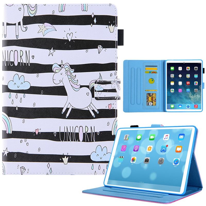 Capa Flip Para iPad Mini 6 (2021) Unicórnio
