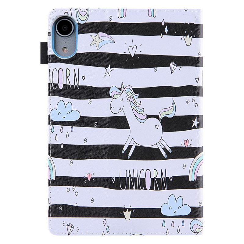 Capa Flip Para iPad Mini 6 (2021) Unicórnio