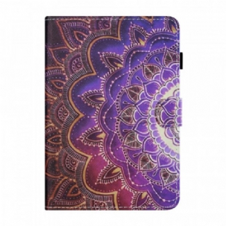 Capa Folio Para iPad Mini 6 (2021) Arte Mandala