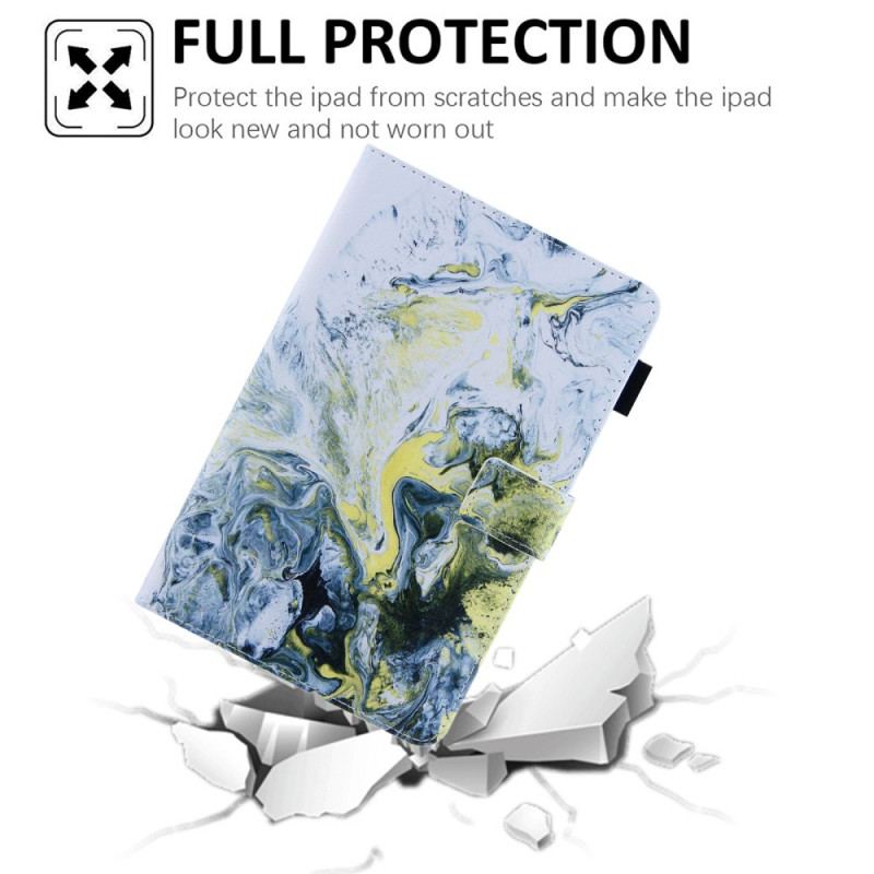 Capa Folio Para iPad Mini 6 (2021) Estilo Abstrato
