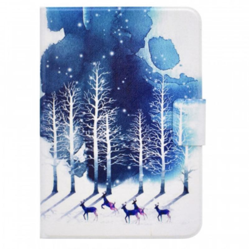 Capa Folio Para iPad Mini 6 (2021) Inverno