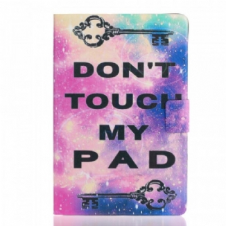 Capa Folio Para iPad Mini 6 (2021) Não Toque No Meu Bloco