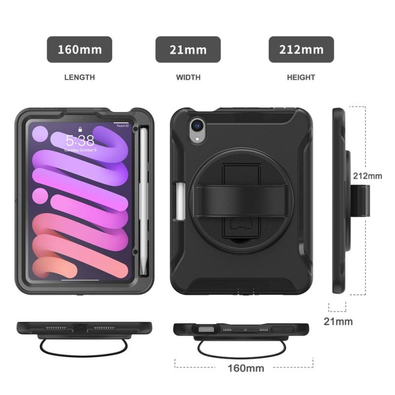 Capa Para iPad Mini 6 (2021) Correia Para Suporte De Caneta Ultra Resistente