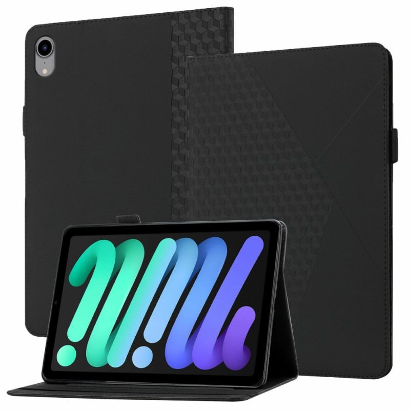 Capa Para iPad Mini 6 (2021) Elástico Texturizado