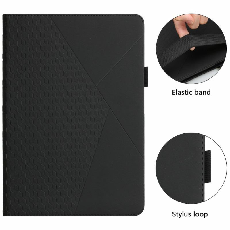Capa Para iPad Mini 6 (2021) Elástico Texturizado