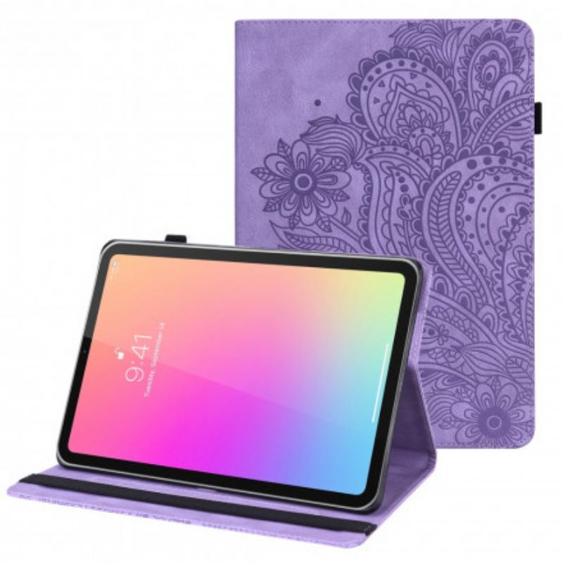 Capa Para iPad Mini 6 (2021) Flor Estilizada