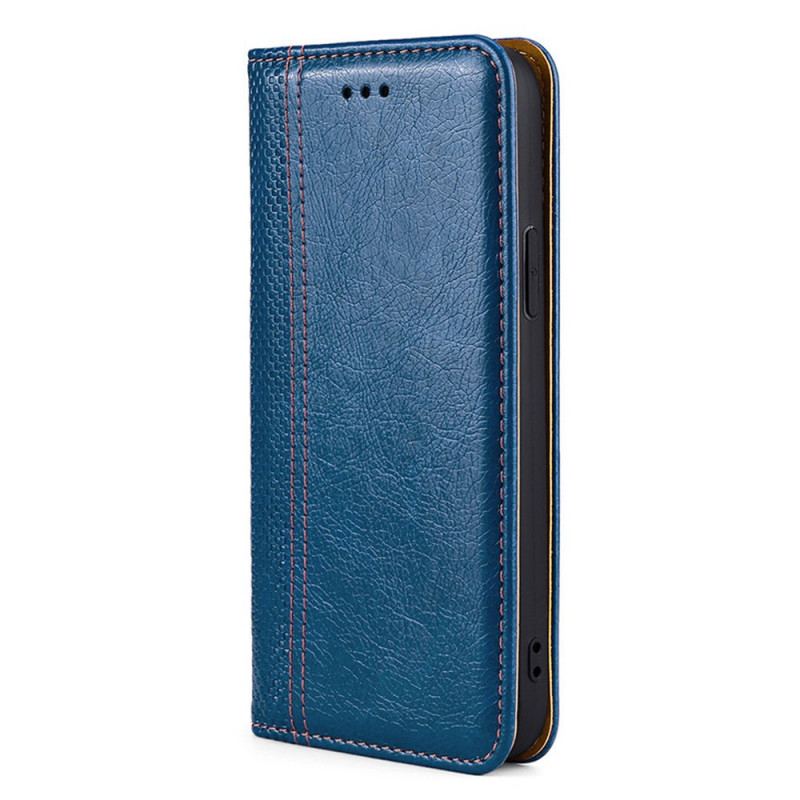 Capa De Celular Para Xiaomi Redmi Note 11 Pro / 11 Pro 5G Flip Efeito Couro Texturizado