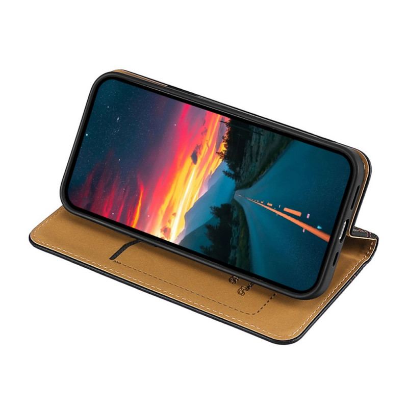 Capa De Celular Para Xiaomi Redmi Note 11 Pro / 11 Pro 5G Flip Efeito Couro Texturizado