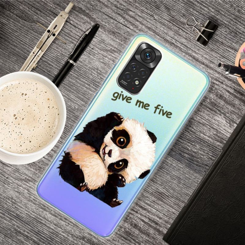 Capa De Celular Para Xiaomi Redmi Note 11 Pro / 11 Pro 5G Panda Me Dê Cinco