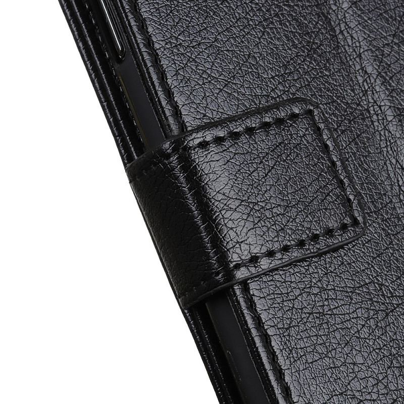 Capa De Couro Para Xiaomi Redmi Note 11 Pro / 11 Pro 5G Rebites Vintage Estilo Couro Napa