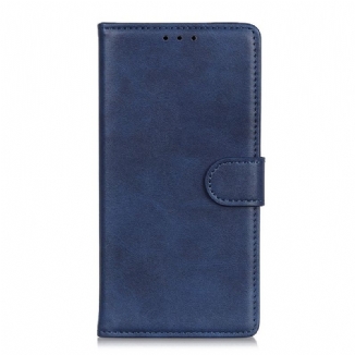 Capa Flip Para Xiaomi Redmi Note 11 Pro / 11 Pro 5G Efeito De Couro Fosco Retrô