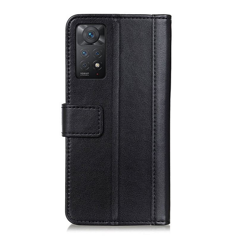 Capa Flip Para Xiaomi Redmi Note 11 Pro / 11 Pro 5G Estilo De Couro