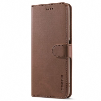 Capa Flip Para Xiaomi Redmi Note 11 Pro / 11 Pro 5G Lc.imeeke Efeito Couro