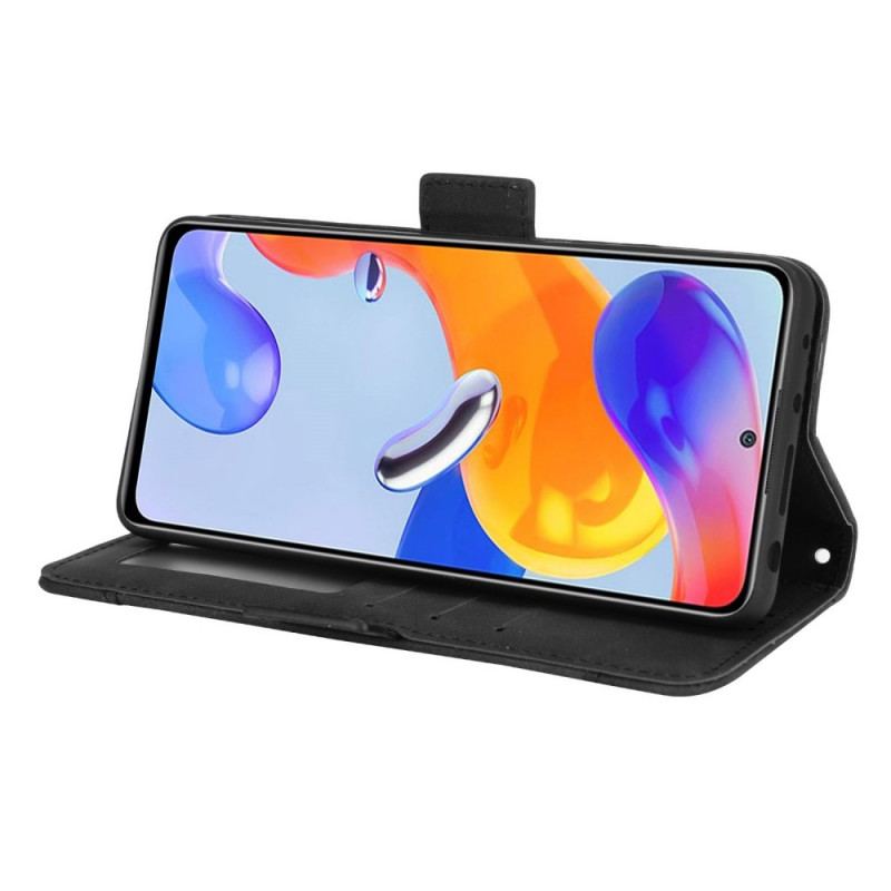 Capa Folio Para Xiaomi Redmi Note 11 Pro / 11 Pro 5G Multi-card Premier Class