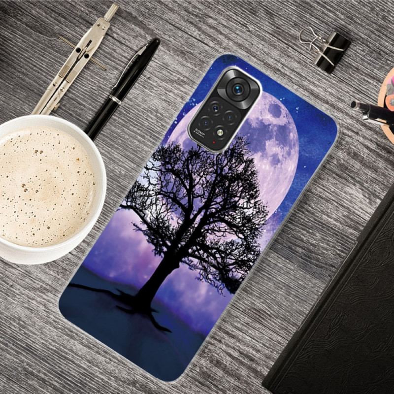 Capa Para Xiaomi Redmi Note 11 Pro / 11 Pro 5G Árvore E Lua