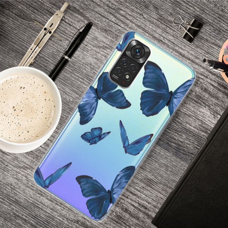 Capa Para Xiaomi Redmi Note 11 Pro / 11 Pro 5G Borboletas Selvagens