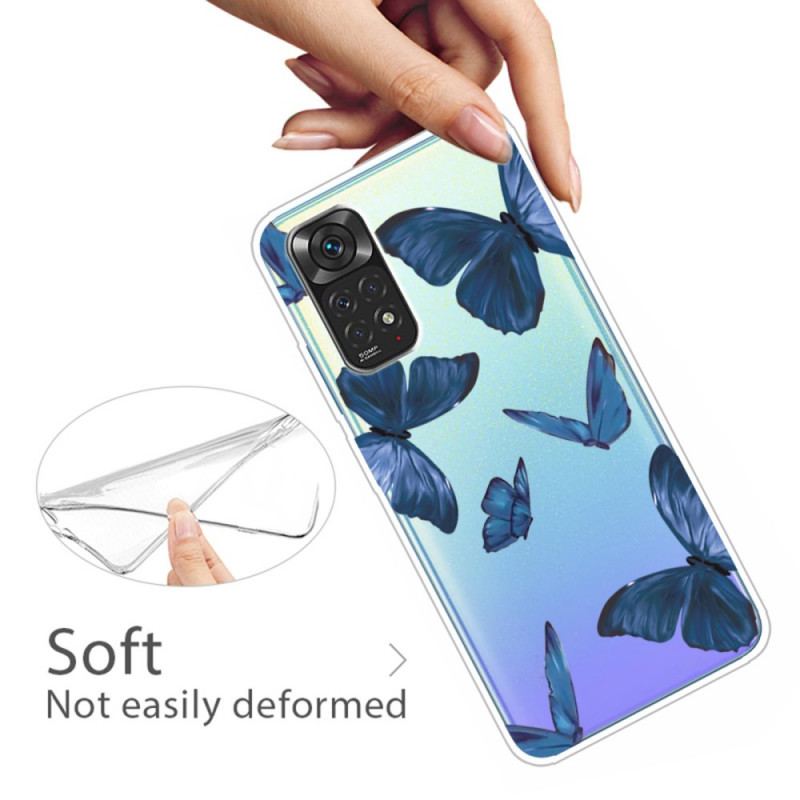 Capa Para Xiaomi Redmi Note 11 Pro / 11 Pro 5G Borboletas Selvagens