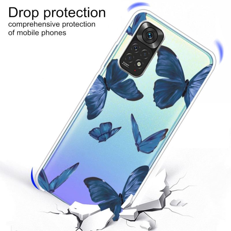 Capa Para Xiaomi Redmi Note 11 Pro / 11 Pro 5G Borboletas Selvagens