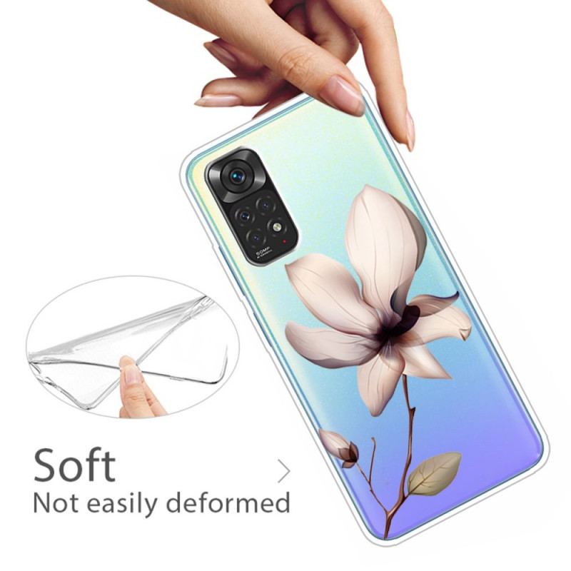 Capa Para Xiaomi Redmi Note 11 Pro / 11 Pro 5G Flor Sem Costura