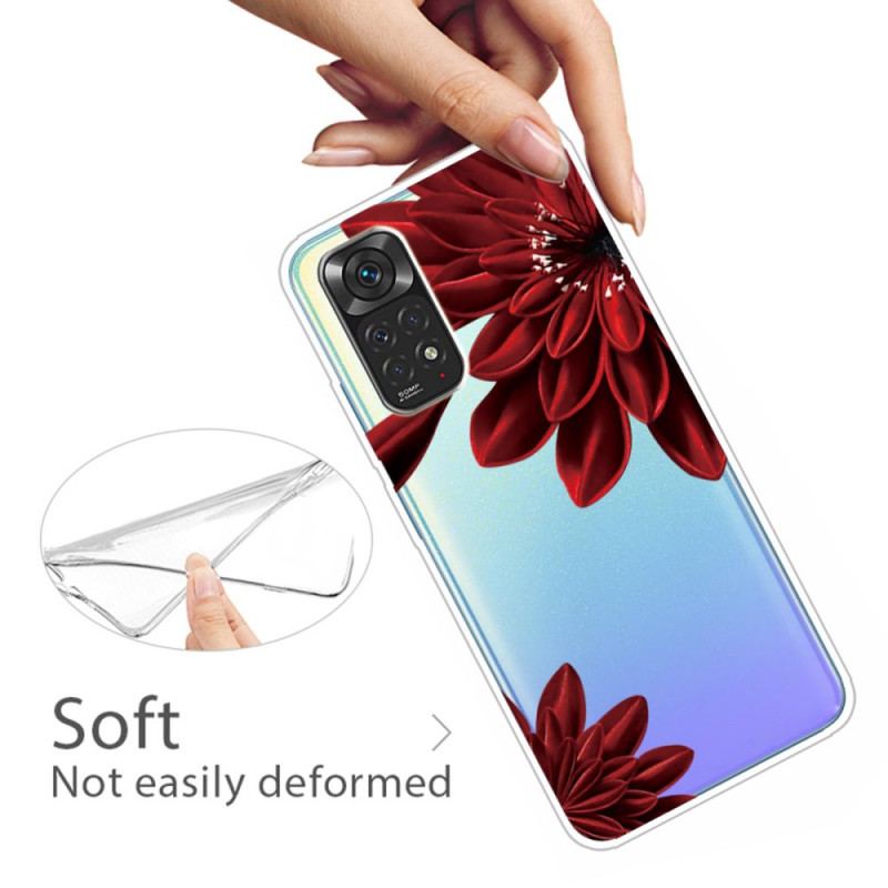 Capa Para Xiaomi Redmi Note 11 Pro / 11 Pro 5G Flores Silvestres