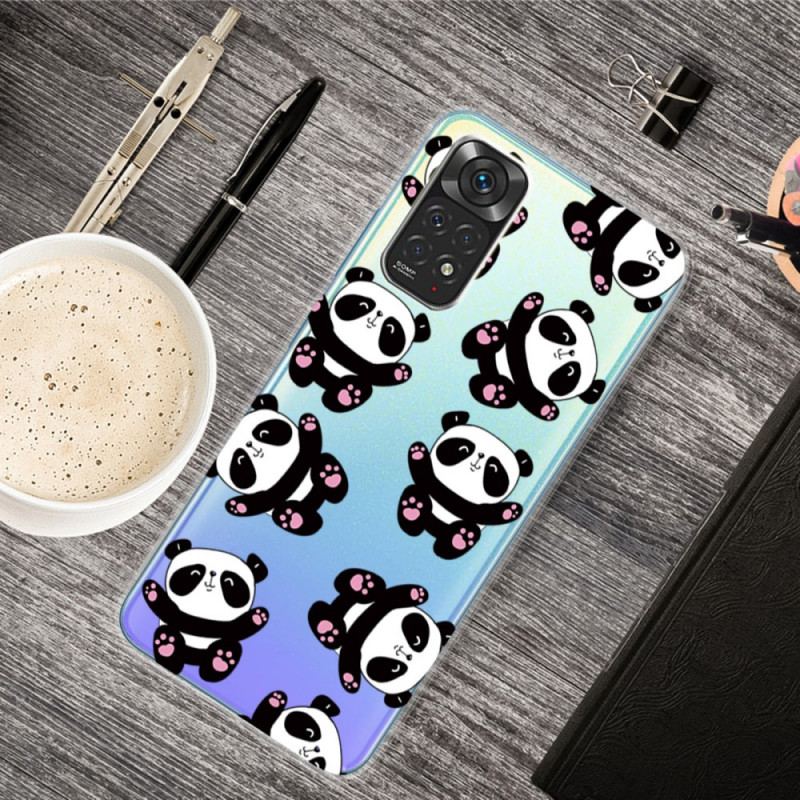 Capa Para Xiaomi Redmi Note 11 Pro / 11 Pro 5G Pandas Divertidos