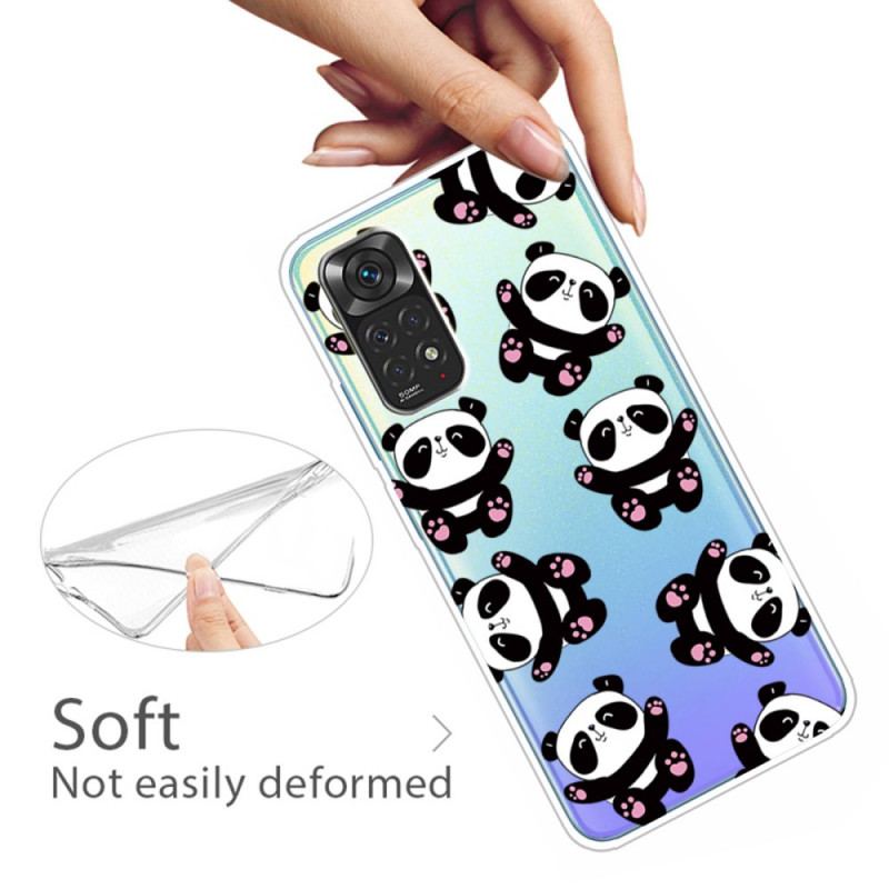 Capa Para Xiaomi Redmi Note 11 Pro / 11 Pro 5G Pandas Divertidos