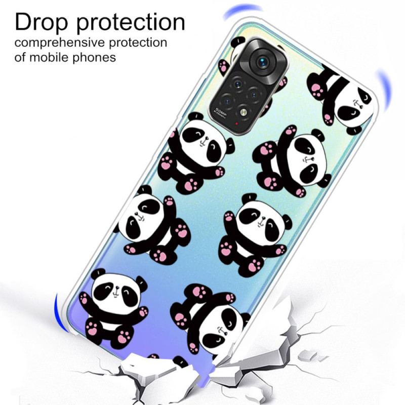 Capa Para Xiaomi Redmi Note 11 Pro / 11 Pro 5G Pandas Divertidos