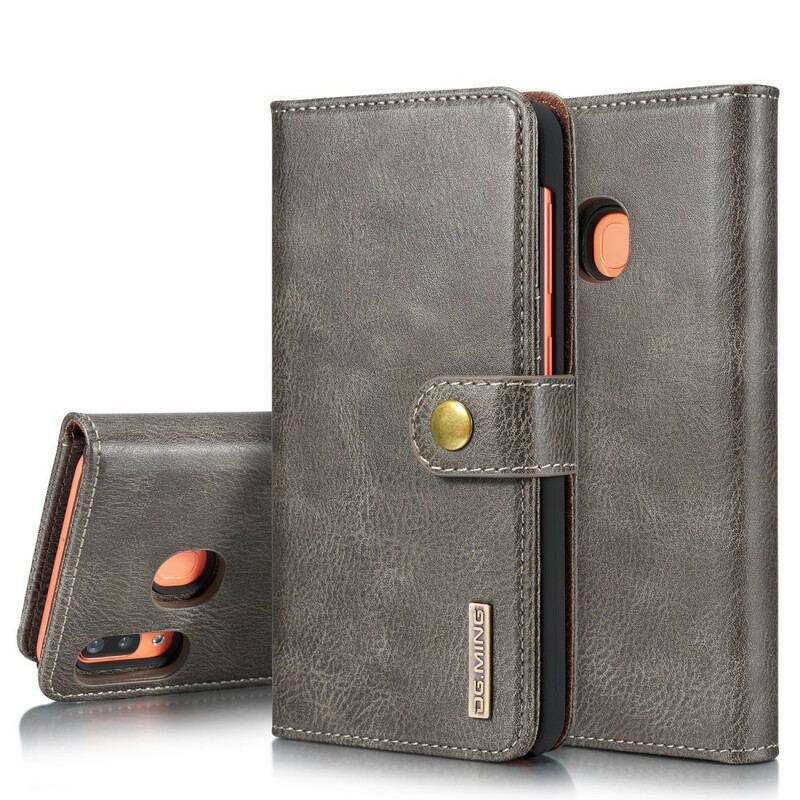 Capa Folio Para Samsung Galaxy A30 Dg. Ming Destacável